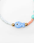 Collar Chicona Pez Ceramica