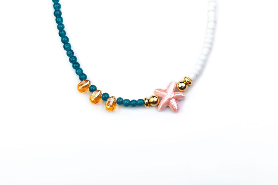 Collar Chicona Estrella de Mar Ceramica