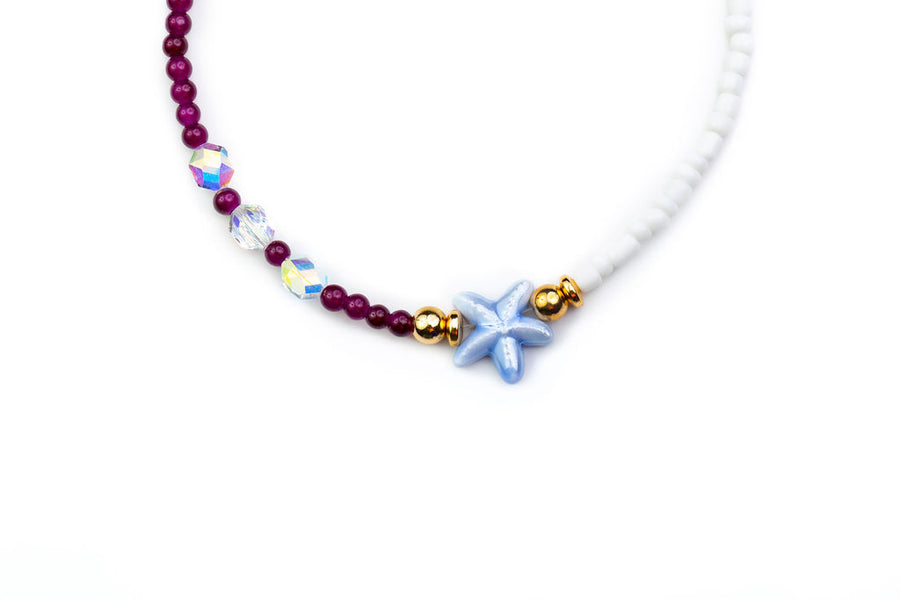 Collar Chicona Estrella de Mar Ceramica