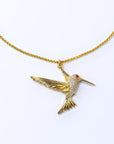Collar de Colibrí Dorado