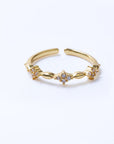 Anillo Brillos Zirconia