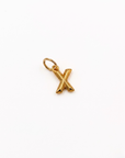 Charm inicial personalizado dorado - Tu historia