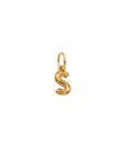 Charm inicial personalizado dorado - Tu historia