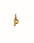 Charm inicial personalizado dorado - Tu historia