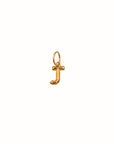 Charm inicial personalizado dorado - Tu historia