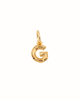 Charm inicial personalizado dorado - Tu historia