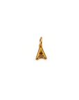 Charm inicial personalizado dorado - Tu historia