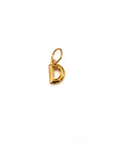 Charm inicial personalizado dorado - Tu historia