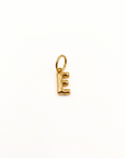 Charm inicial personalizado dorado - Tu historia