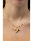 Collar de Colibrí Dorado
