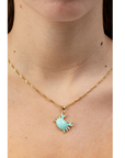 Collar Cangrejo Mini Azul