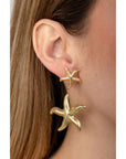 Aretes Doble Estrella de Mar