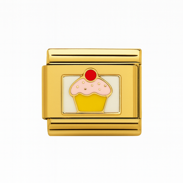 Charm Dorado Cupcake