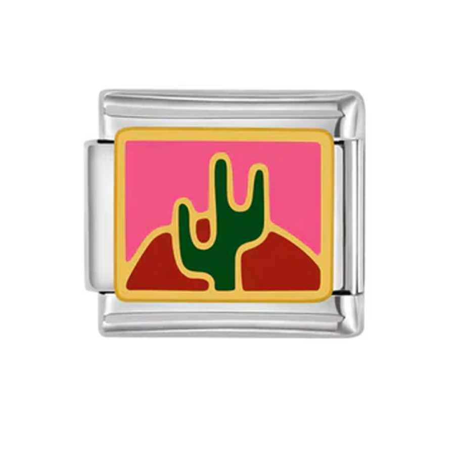 Charm Cactus Rosa