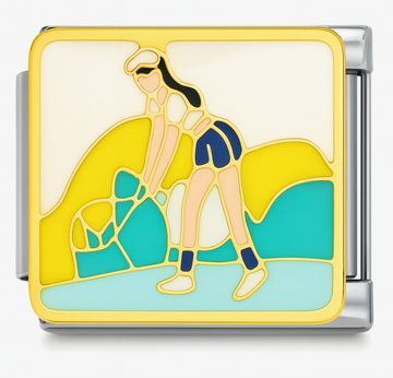 Charm chica Tennis