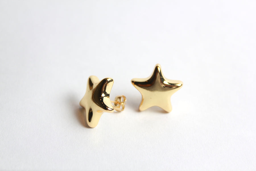 Aretes Gold Estrella