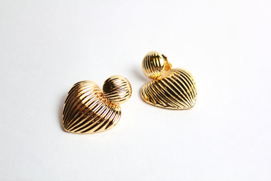 Aretes Corazón Glam