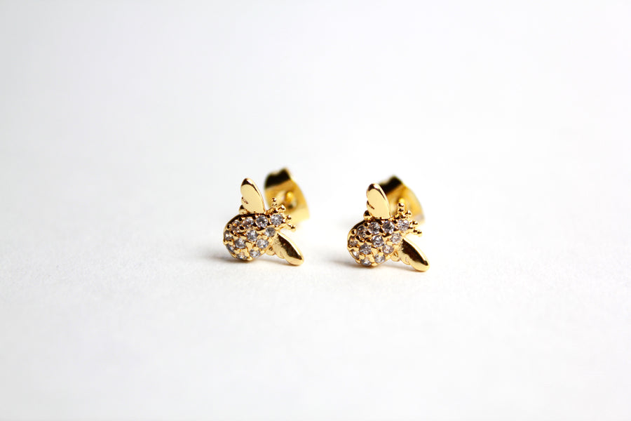 Broquel Abeja con Zirconias