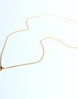 Collar avión zirconia