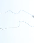 Collar girasol plateado
