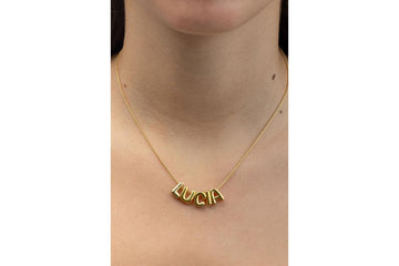 Collar personalizado dorado
