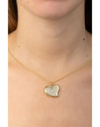 Collar Corazón con Zirconias