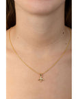 Collar Avion Con Zirconias