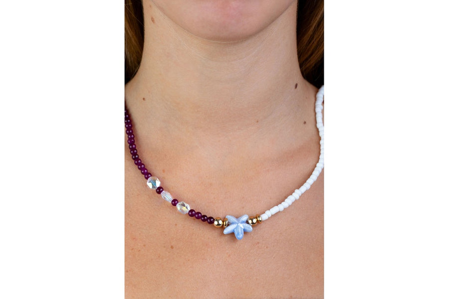 Collar Chicona Estrella de Mar Ceramica