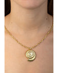 Collar Caracol Espiral