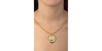 Collar Caracol Espiral