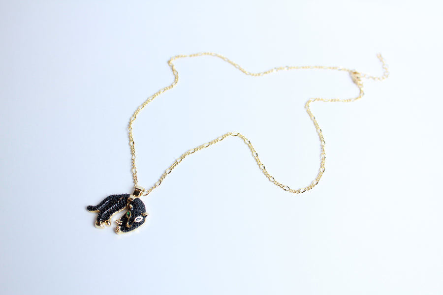Collar jaguar negro