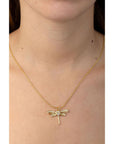 Collar Libélula con Zirconias