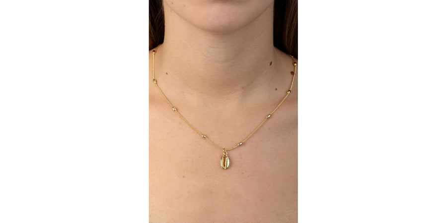 Collar Dije Media Concha