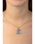 Collar Osito Azul