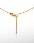 Collar para personalizar dorado (sin dijes)