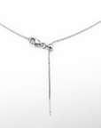 Collar para personalizar plateado (sin dijes)