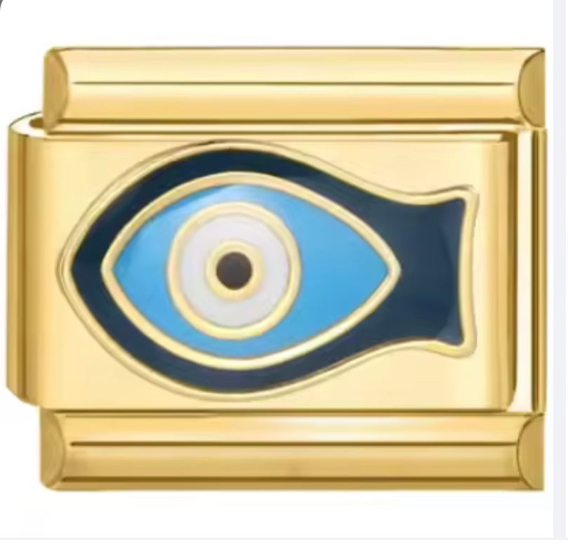 Charm Dorado pez ojo