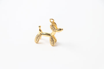 Collar Globo Perrito con Zirconia