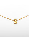 Collar inicial doradas