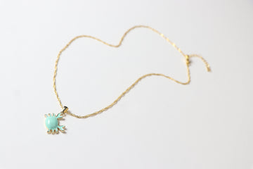 Collar Cangrejo Mini Azul