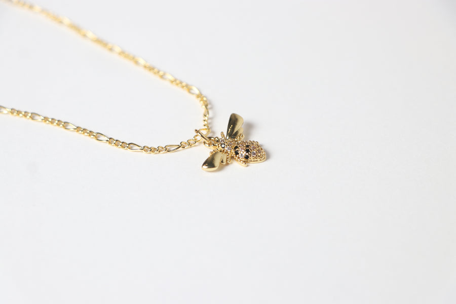 Collar de Abeja Dorada