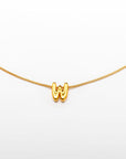 Collar inicial doradas