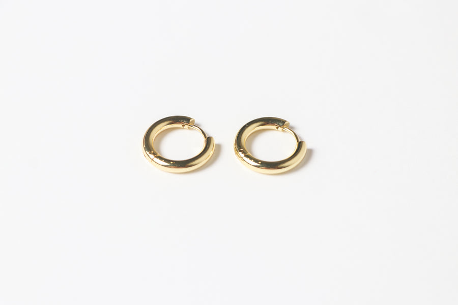 Arracada Dorada Delgada