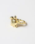 Anillo Tortuga Dorado Ajustable