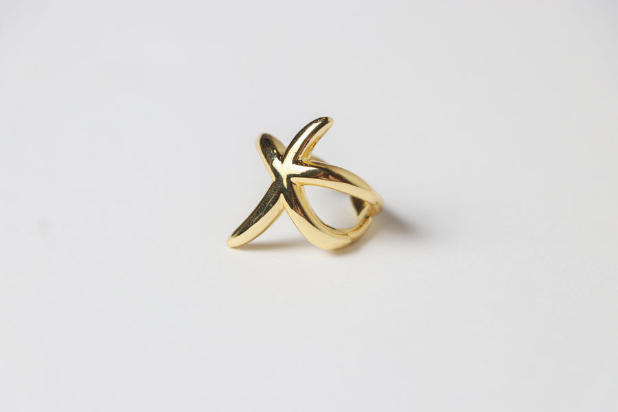Anillo Estrella de Mar Delgada
