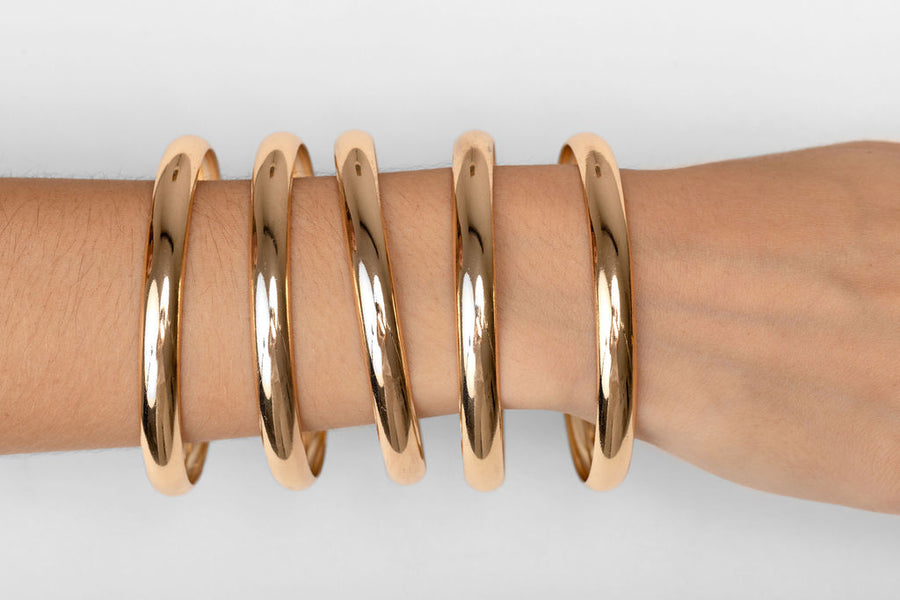 Pulsera Doradas - 5 pzas