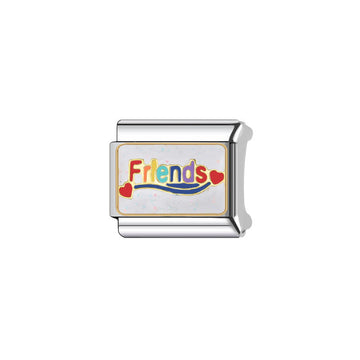 Charm FRIENDS Colores Fondo Blanco