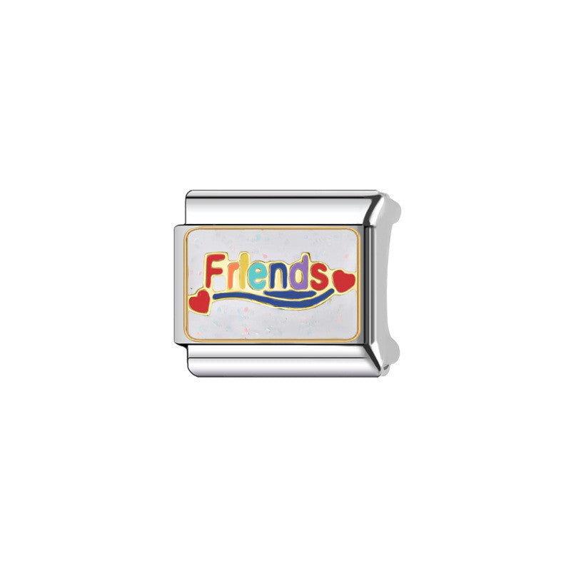 Charm FRIENDS Colores Fondo Blanco