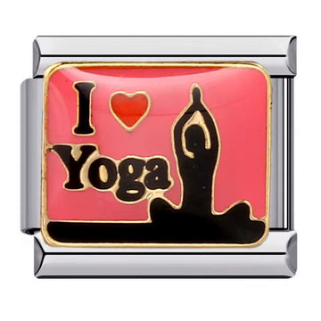 Charm I Love Yoga