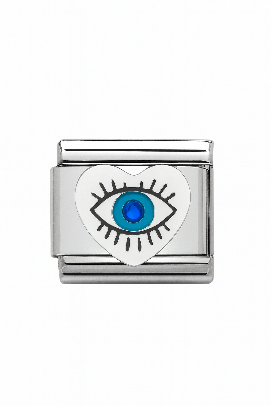 Charm ojo fondo blanco